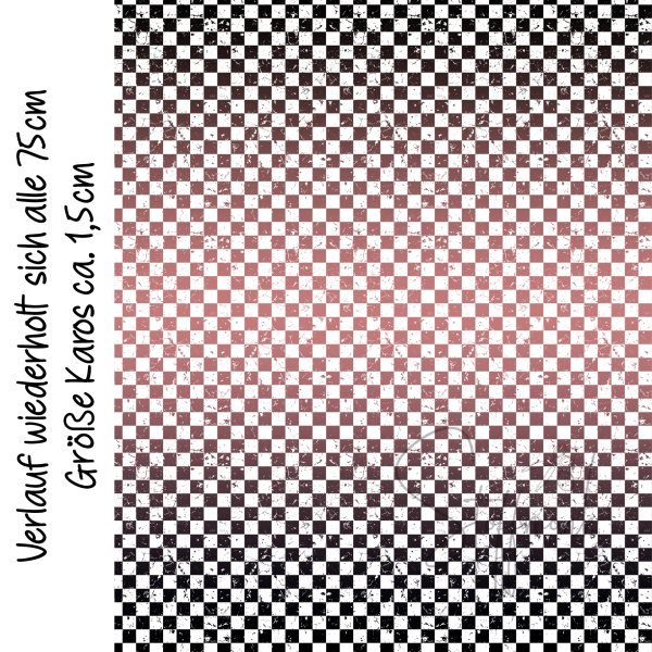 Ep BIO French Terry - KAROGRUNGE VERLAUF #rosa/schwarz